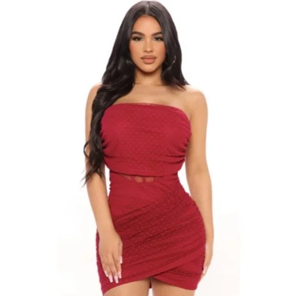 knee length dresses for ladies THE 'LUCID' MESH MINI DRESS – MISHA main image 0